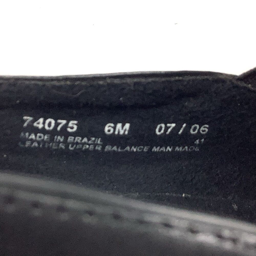 Clarks Slip On Shoes Women Size 6 M Black Leather Loafers Clogs Comfort - Picture 8 of 9